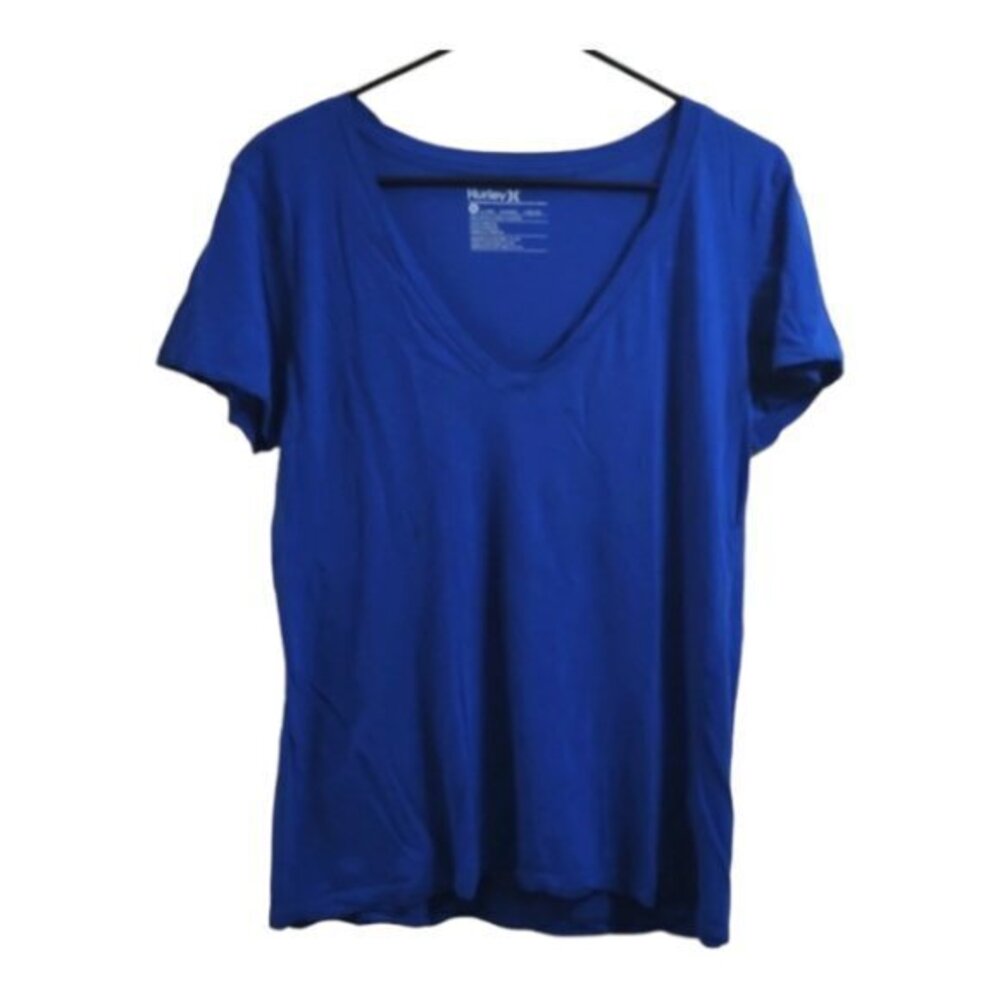 Womans Hurley V-Neck Shirt Size XL #6897